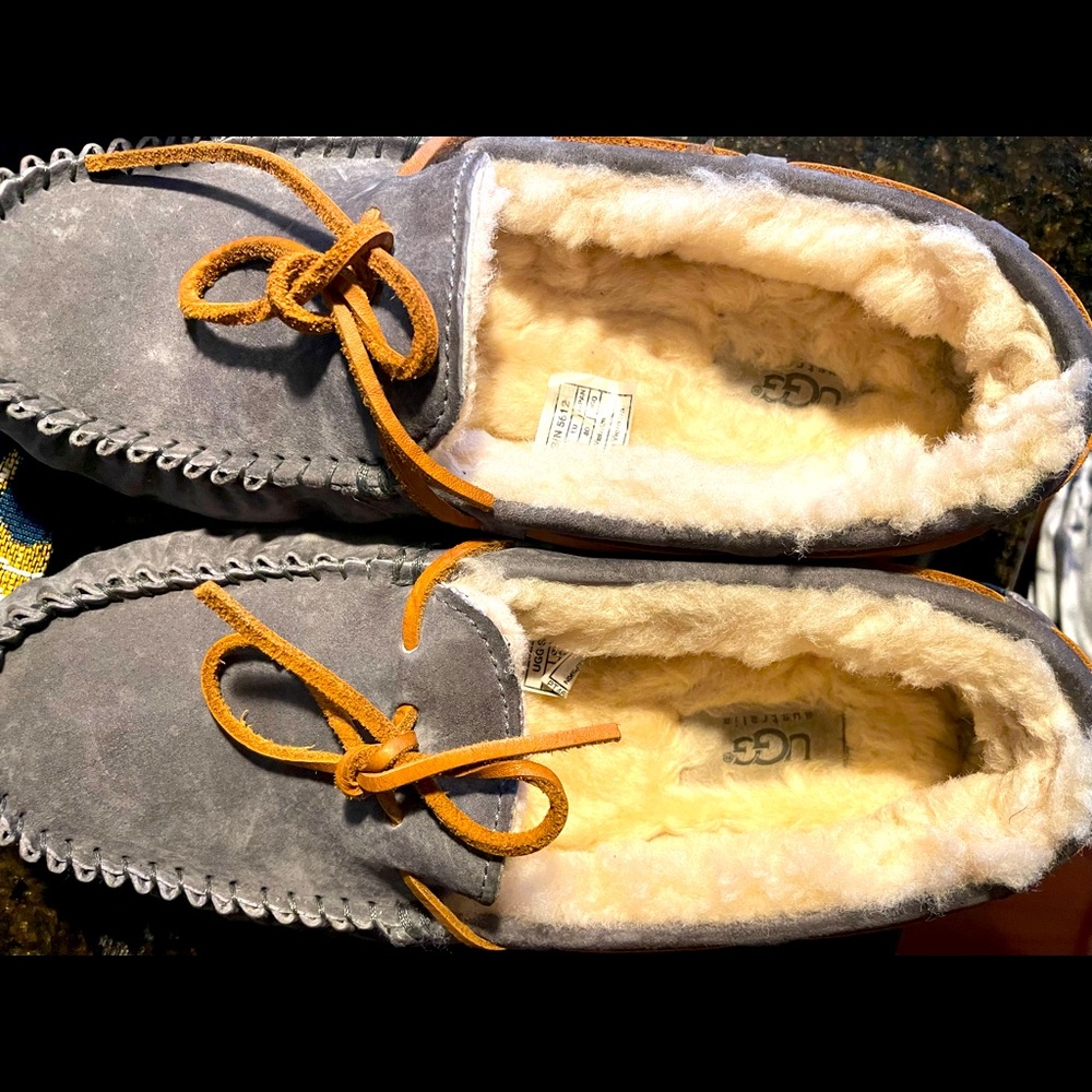 Dakota Ugg Indoor/Outdoor Slippers (Grey) Size 9